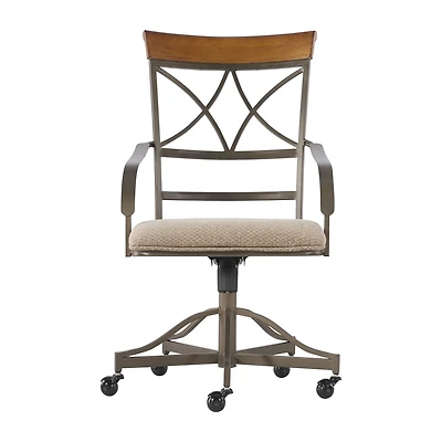 Linon 2-pc. Swivel Armchair