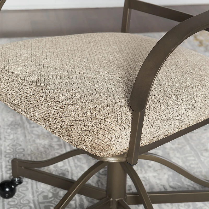 Linon 2-pc. Swivel Armchair