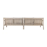 Linon 2-pc. Track-Arm Upholstered Loveseat