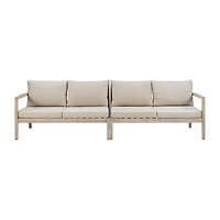 Linon 2-pc. Track-Arm Upholstered Loveseat
