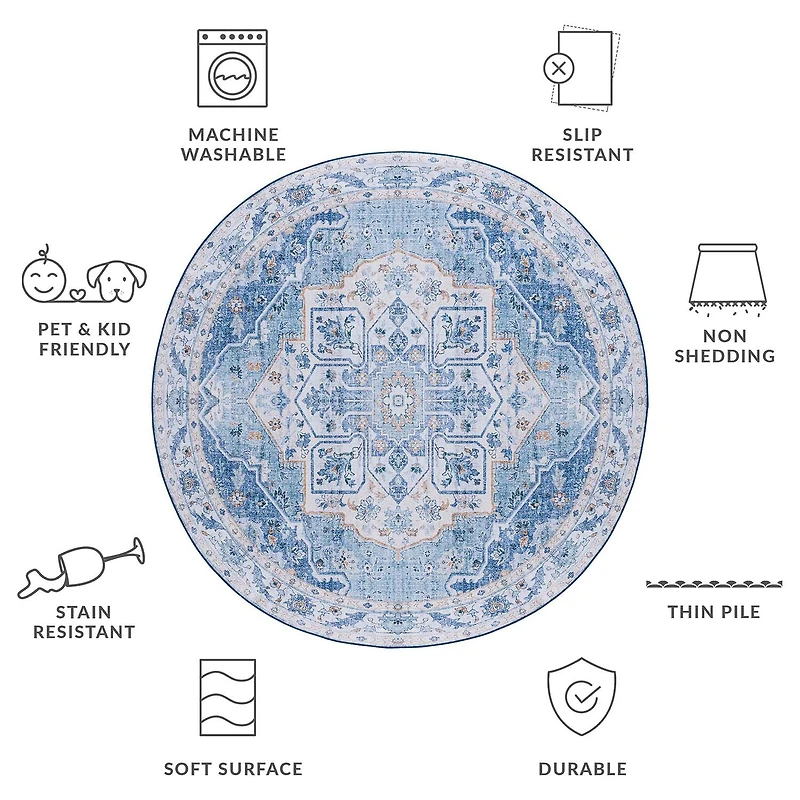 Safavieh Tucson Deliah Indoor Round Area Rug