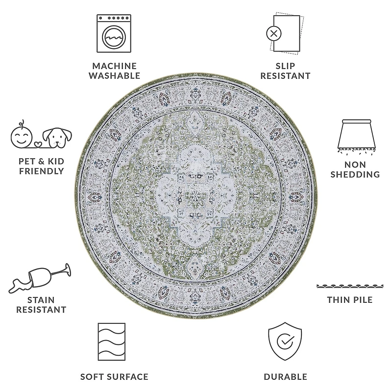 Safavieh Tucson Ara Indoor Round Area Rug
