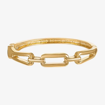Liz Claiborne Link Womens Rectangular Bangle Bracelet