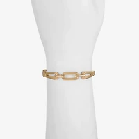 Liz Claiborne Link Womens Rectangular Bangle Bracelet