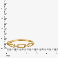 Liz Claiborne Link Womens Rectangular Bangle Bracelet