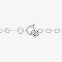 Grown Gorgeous (F, Vs2) Womens 1/2 CT. T.W. Lab White Diamond 14K Gold Heart 18 Inch Pendant Necklace
