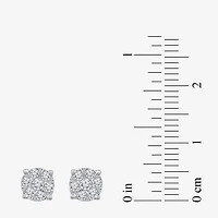 Diamond Blossom (G, Si2) 1/4 CT. T.W. Lab Grown White Diamond 10K Gold 5.5mm Stud Earrings