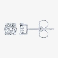 Diamond Blossom (G, Si2) 1/4 CT. T.W. Lab Grown White Diamond 10K Gold 5.5mm Stud Earrings