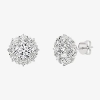Grown Gorgeous (F,Vs2) 2 1/10 CT. T.W. Lab White Diamond 14K Gold 10.2mm Round Stud Earrings