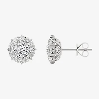 Grown Gorgeous (F,Vs2) 2 1/10 CT. T.W. Lab White Diamond 14K Gold 10.2mm Round Stud Earrings