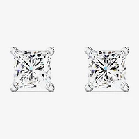 1 3/8 CT. T.W. Lab-Grown (G / Si1-Si2) Diamond Princess-cut Stud Earrings 10K or 14K Gold