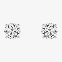 Grown Gorgeous (F, Vs2) 1 1/10 CT. T.W.  Lab-Grown Diamond 14K Gold or Platinum 6.1mm Round Stud Earrings