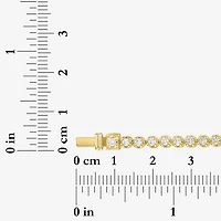 (G-H / Si2-I1) Womens 2 CT. T.W. Lab Grown White Diamond Sterling Silver 7.25 Inch Tennis Bracelet