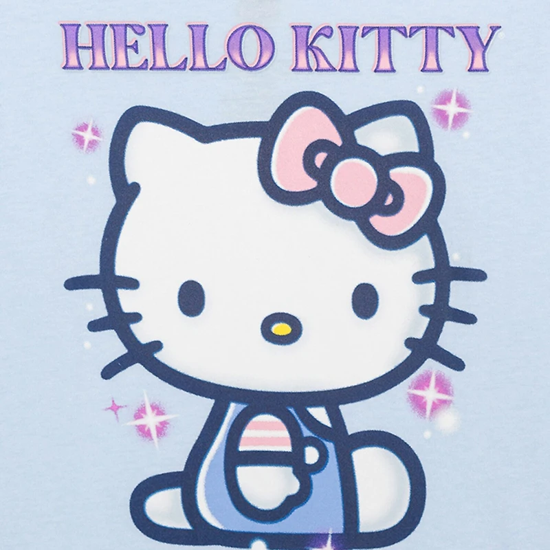 Little & Big Kid Girls Crew Neck Short Sleeve Regular Fit Hello Kitty Graphic T-Shirt