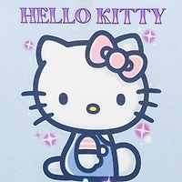 Little & Big Kid Girls Crew Neck Short Sleeve Regular Fit Hello Kitty Graphic T-Shirt