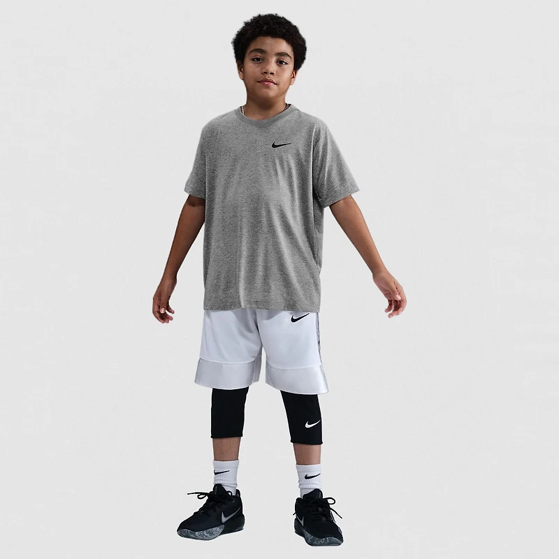 Nike Dri-Fit Swoosh Big Kid Unisex Crew Neck Short Sleeve Regular Fit Graphic T-Shirt
