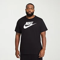 Nike Mens Crew Neck Short Sleeve Regular Fit Big and Tall Graphic T-Shirt