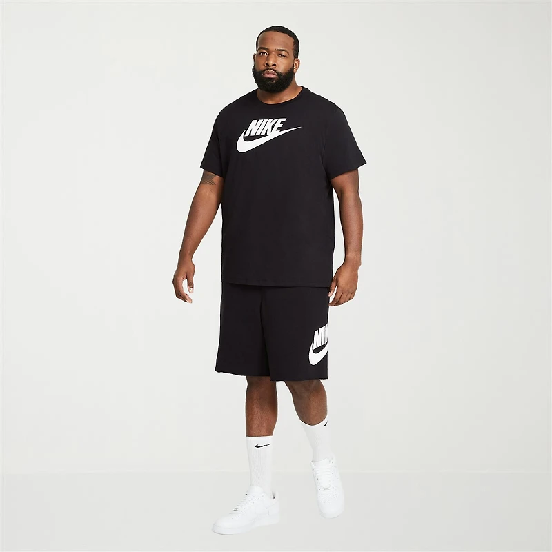 Nike Mens Crew Neck Short Sleeve Regular Fit Big and Tall Graphic T-Shirt