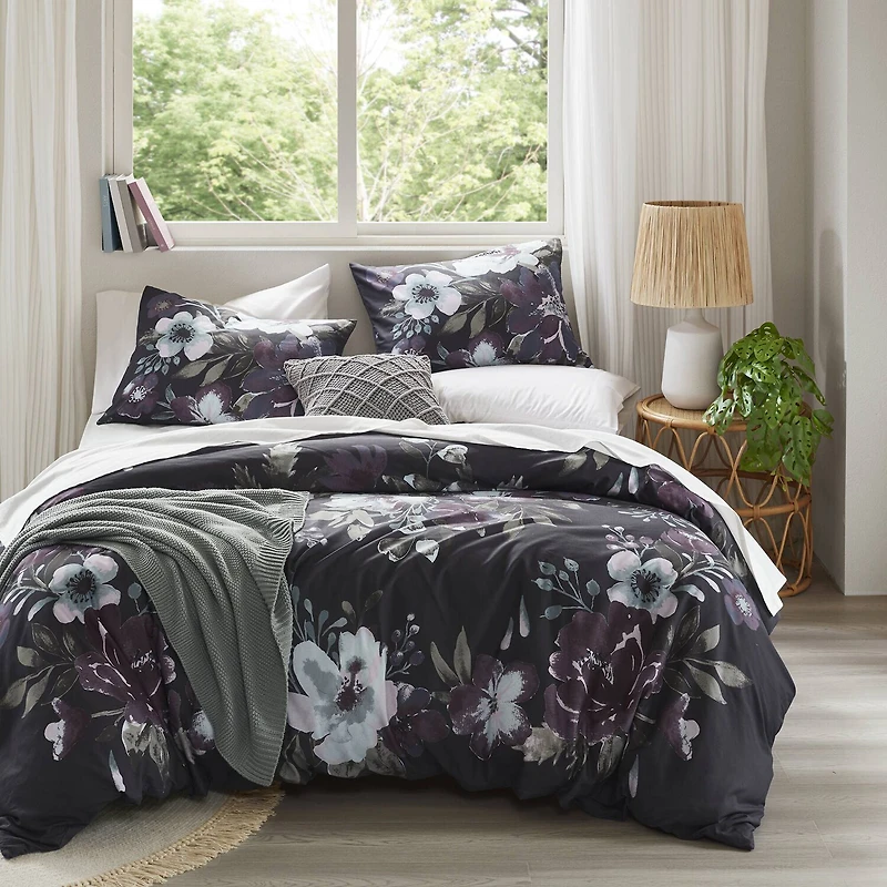 Madison Park Rita 3 Piece Cotton Duvet Cover Set