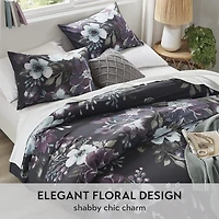 Madison Park Rita 3 Piece Cotton Duvet Cover Set