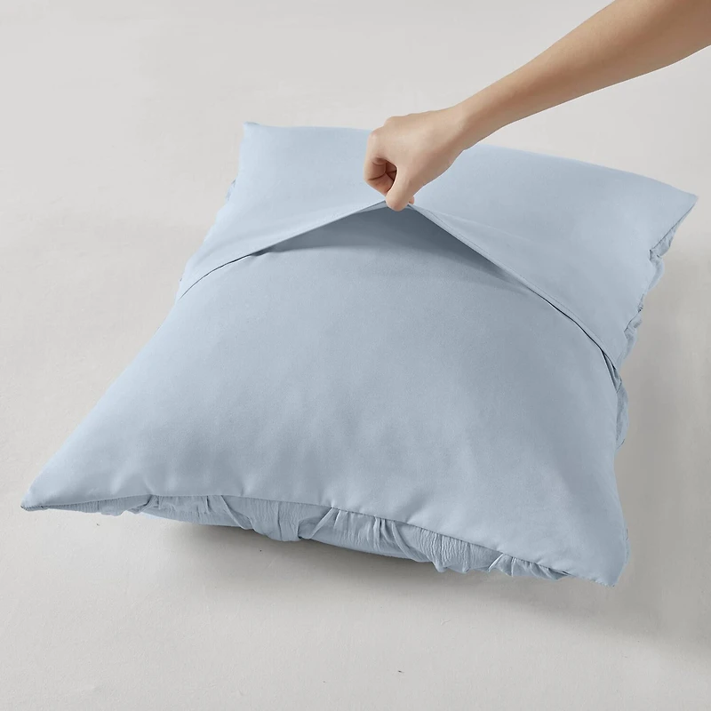 510 Design Bailey Diamond Pintuck Comforter Set with Decorative Pillow