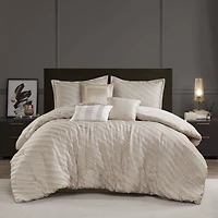 Madison Park Reeve 7-pc. Jacquard Comforter Set