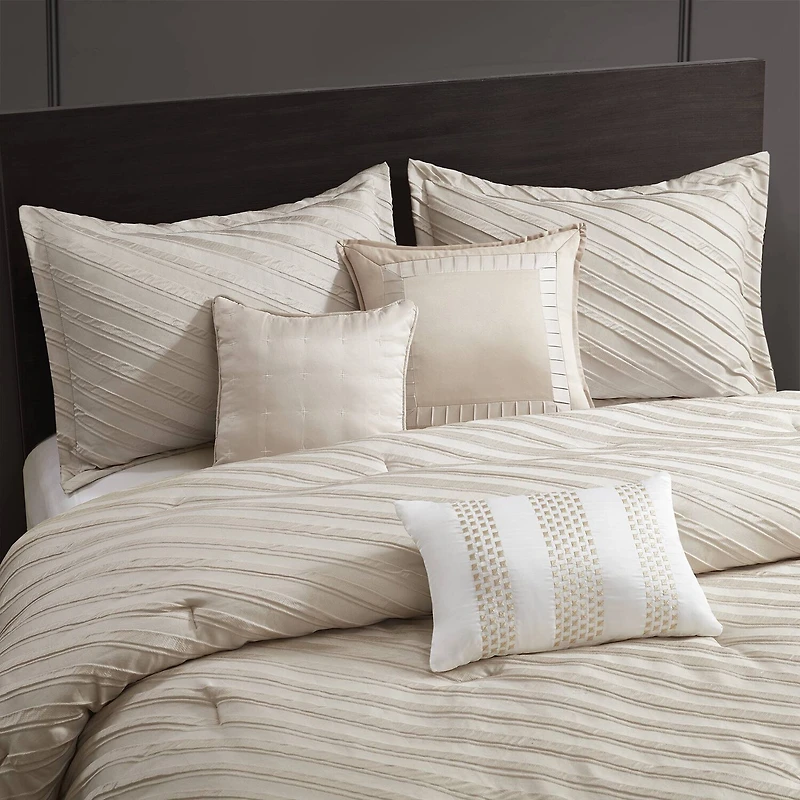 Madison Park Reeve 7-pc. Jacquard Comforter Set