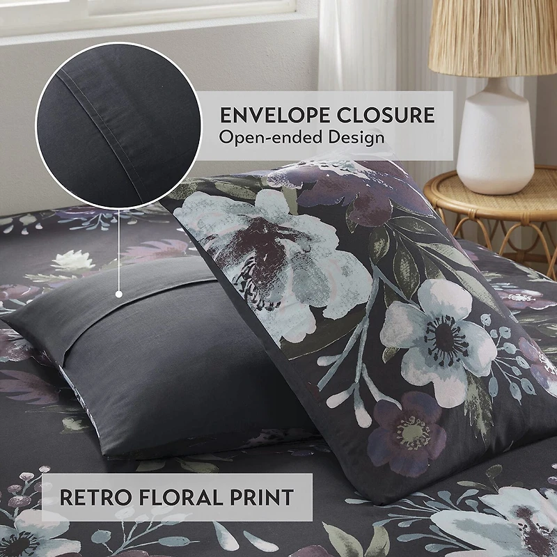 Madison Park Rita 3 Piece Cotton Duvet Cover Set