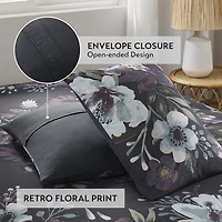 Madison Park Rita 3 Piece Cotton Duvet Cover Set