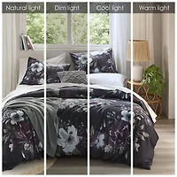 Madison Park Rita 3 Piece Cotton Duvet Cover Set