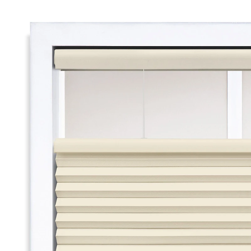 Eco Estates Cut-To-Width Cordless Top Down Bottom Up Blackout Cellular Shade