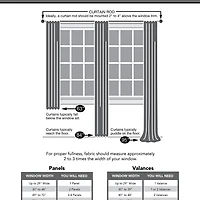 No 918 Amalfi Rod Pocket Sheer Single Curtain Panel