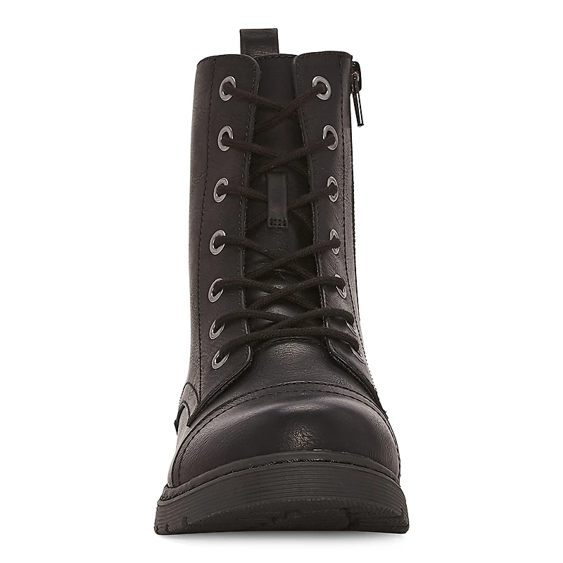 Arizona Jean Co Womens Queen Flat Heel Combat Boots