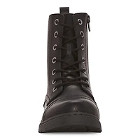 Arizona Jean Co Womens Queen Flat Heel Combat Boots