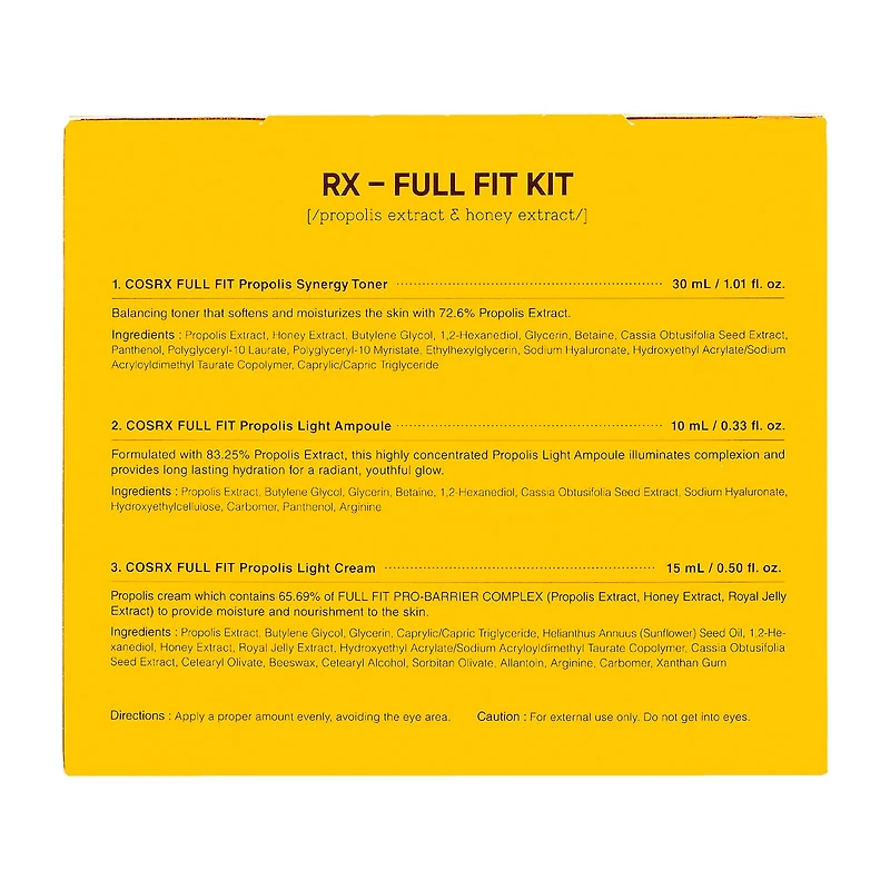 Cosrx Honey Glow Kit Value Set