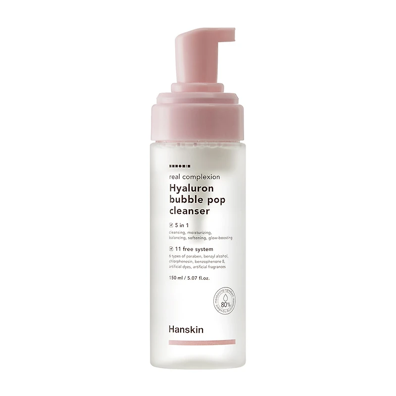 Hanskin Hyaluron Bubble Pop Cleanser