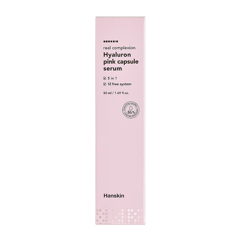 Hanskin Hyaluron Pink Capsule Serum Face Serum