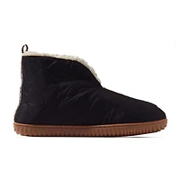 Dearfoams Warm Up Womens Memory Foam Bootie Slippers