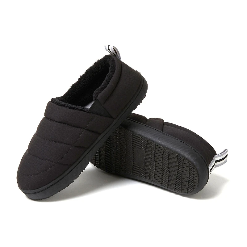 Dearfoams Fern Women'S Ripstop Closed Back - All Day Womens Memory Foam Slip-On Slippers