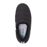 Dearfoams Fern Women'S Ripstop Closed Back - All Day Womens Memory Foam Slip-On Slippers