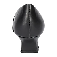 Easy Street Waive Womens Square Kitten Heel Pumps