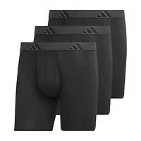 adidas Performance Microfiber Mens 3 Pack Boxer Briefs 5158584