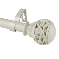 Rod Desyne Isabella 1 Adjustable Curtain