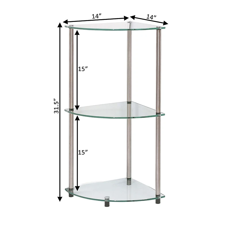 Convenience Concepts Design2go 2-Shelf Bookcase