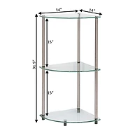 Convenience Concepts Design2go 2-Shelf Bookcase