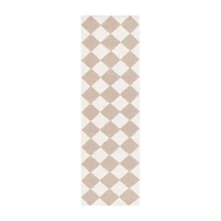 Martha Stewart Jackie Geometric Hand Tufted 27" X 96" Indoor Rectangular Runner