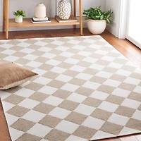 Martha Stewart Jackie Geometric Hand Tufted Indoor Rectangular Area Rug