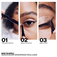 Smashbox Always Sharp Longwear Waterproof Kohl Eyeliner Pencil
