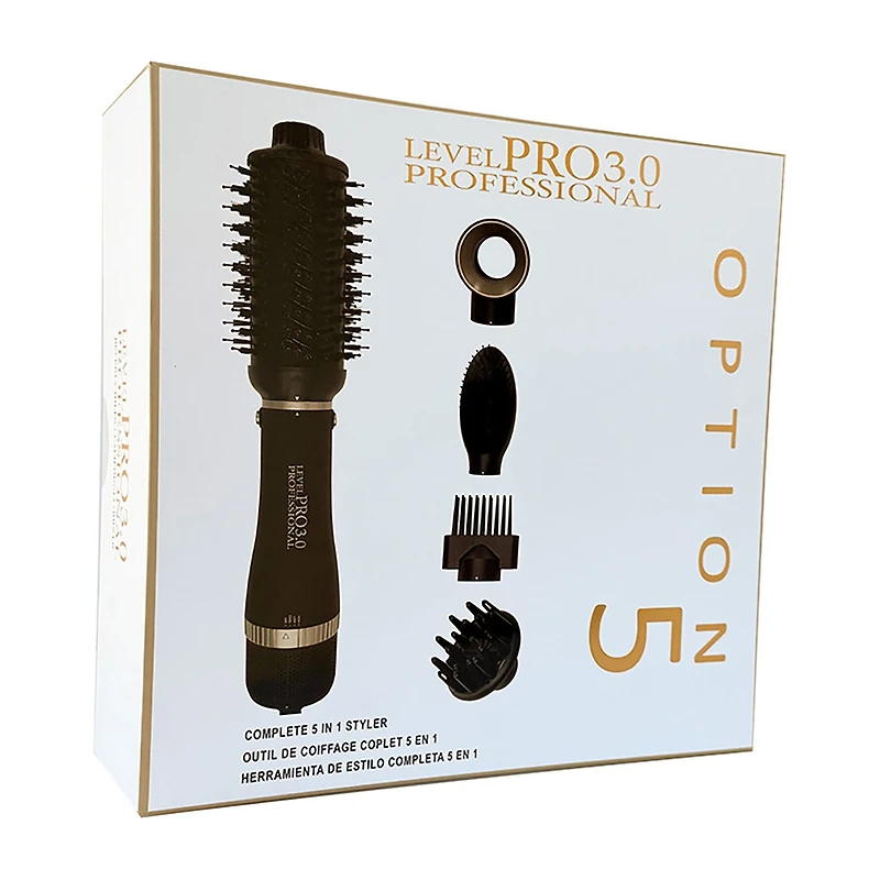 Level Pro 3.0 Professional Option 5 - 5 In 1 Complete Styler Multi-Styler