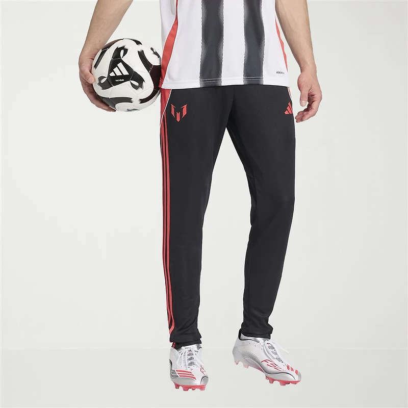 adidas Messi Mens Slim Mid Rise Regular Fit Track Pant